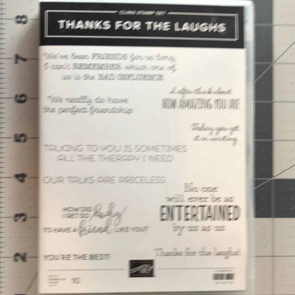 Stampin’ Up! Thanks for the Laughs